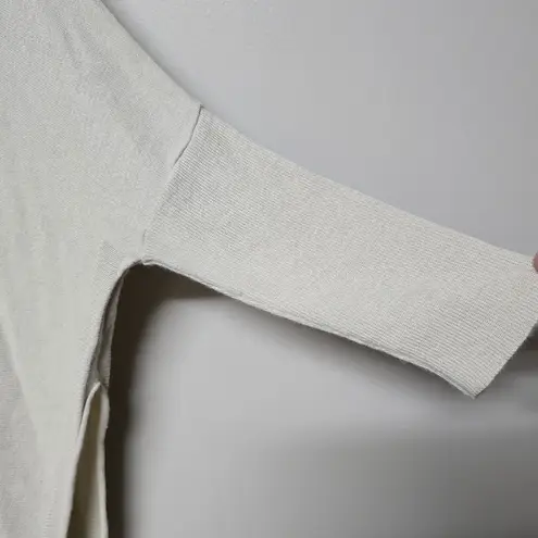 MERSEA Catalina Sweater Sand Neutral Coastal Travel Layering Size One Size