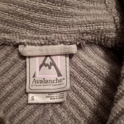 Avalanche Womens Hooded Sweatshirt Size Small Gray