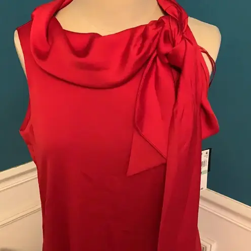 NWT! Women’s Signature by Robbie Bee sleeveless red dress 8P