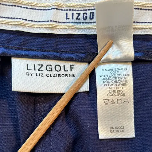 Liz Golf Pants by Liz Claiborne, Blue Golf Slacks, VINTAGE, Size 16