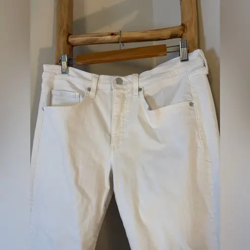 Veronica Beard Brooke Skinny White Jeans Size 32/14 PERFECT!!