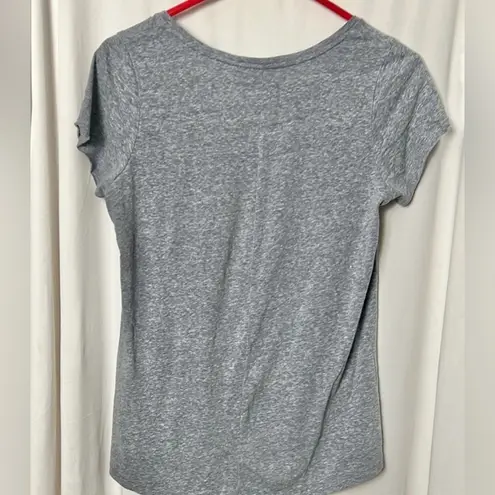 Artisan NY Women's Heather Gray Short Sleeve Top Size Medium