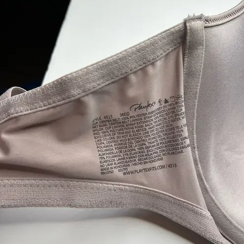 Playtex Gray Underwire Bra 36DD Full Coverage Lined