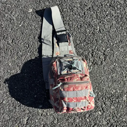 Tactical Grey Shoulder Bag Carrier Gray