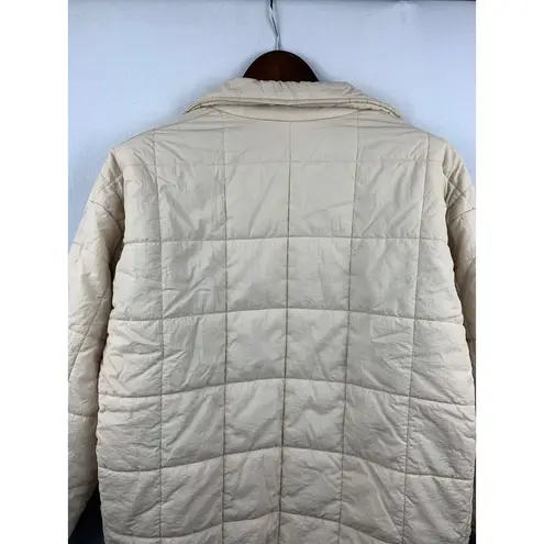 Women’s Fashion Pink Blush Quilted Puffer Jacket Size L Size L