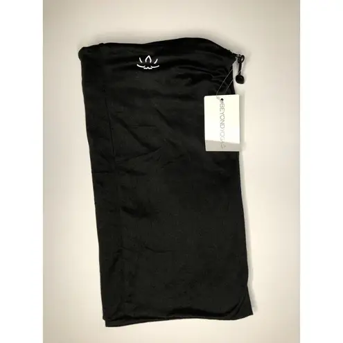 Beyond Yoga NWT Infinity scarf with pocket lightweight Unisex Charcoal Black