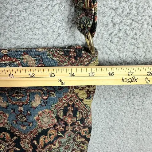 The Carpetbagger Tapestry Shoulder Bag Boho Cottagecore Folkcore Retro 15x12