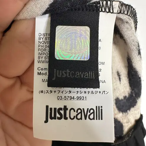 Just Cavalli Leopard Cheetah Animal Print Dress