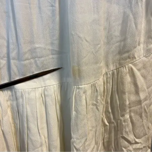 Ba&sh Alma Dress Embroidered Mini Dress in Ecru w/ 3/4 Sleeves Sz XS/ US 2 NWT