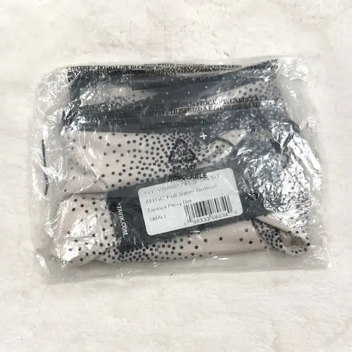 NWT Tavik Antic Full Swim Bottom in Tapioca Percy Dot