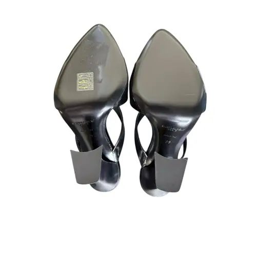 Saint Laurent NIB Eva Mule Sandal in Black Size 39