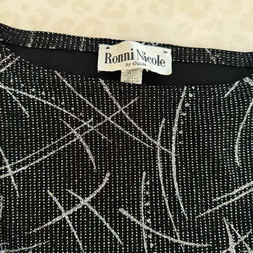 Ronni Nicole Vintage 90s Sparkly Fringe Tank