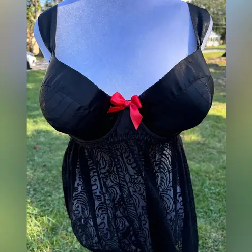 Cacique  Babydoll Night Negligee Size 14/16