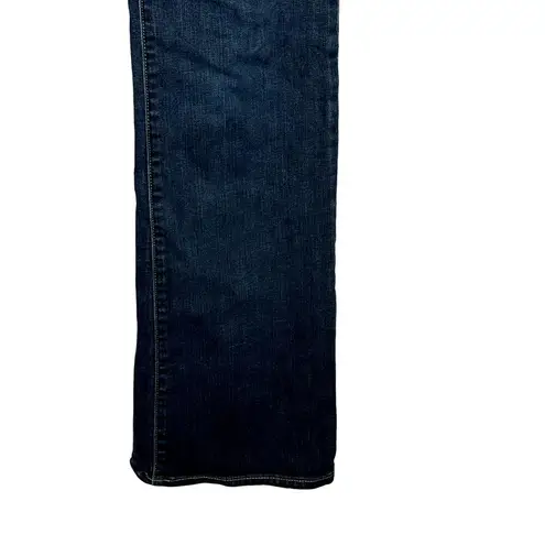 Talbots  Women's Jeans‎ Mid-Rise Straight Leg Stretch Denim Dark Blue Size 30