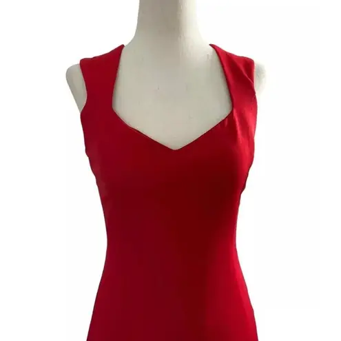 Mango MNG  Red Bodycon Mini Dress Women's Size XS | 1-411