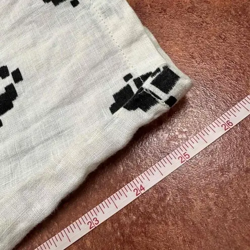 Sita Murt Atelier Edition 100% Linen Casual Pants White Size 8