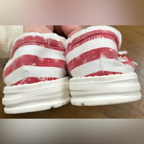 Hey Dude Women’s Size 9 Wendy Star Spangled Shoes