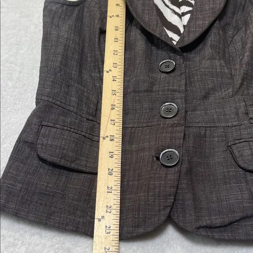 Trendy Dark Brown Vest Size L