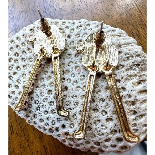 Santa Claus Earrings Dangling Wiggly Legs Christmas New Posts Whimsical … Red