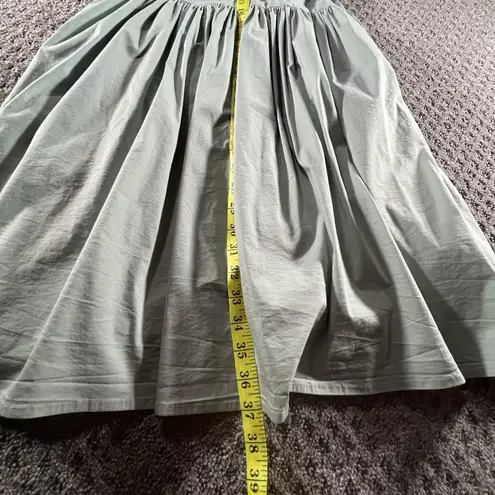 The Shirt Rochelle Behrens XS Mint Green Sleeveless Dress Pockets Fit & Flare