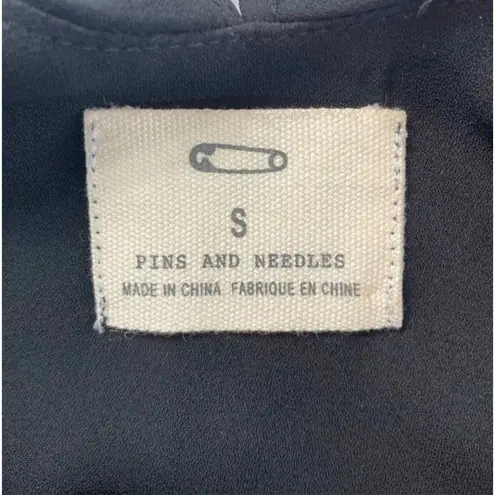 UO Pins & Needles Womens Black Sleeveless Cocktail Dress Size Small