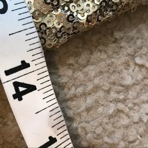 Red Clover Boutique Mint Green Sequin Formal Small Gold