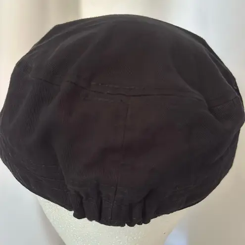 Pit Bull Black Rhinestone Embellished Cadet Cap (900)