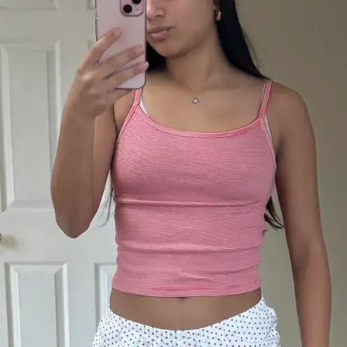 Gap  Pink Crop Tank Top