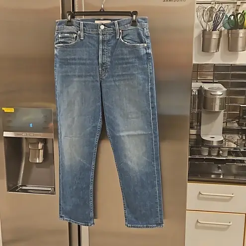 đź’•MOTHER SUPERIORđź’• The Tomcat Jeans ~ Kneeling On Stones 33 NWT Blue