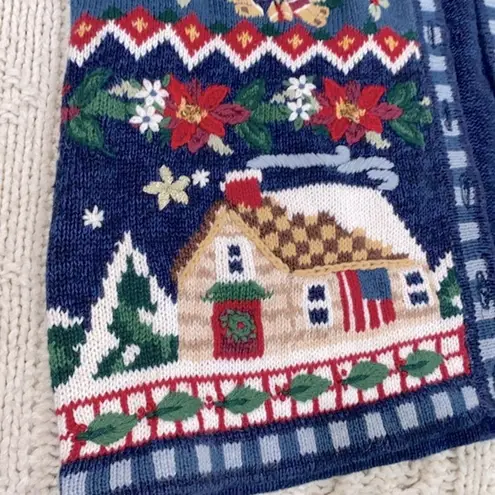 heirloom collectibles  vintage knit Christmas sweater vest size XLarge