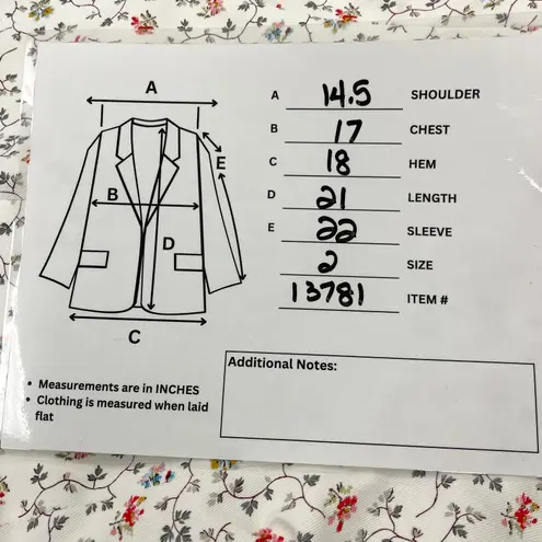 Rebecca Taylor Womens Blazer Jacket Size 2 Floral Cottage Romantic Coquette Chic