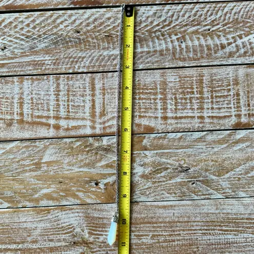 🫧Pendulum Opalite Pendant w/ Silver Chain🫧 White