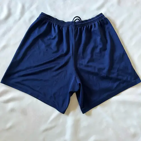 Adidas NWOT  Juniors XL / Women’s XS Navy Blue athletic shorts gym school