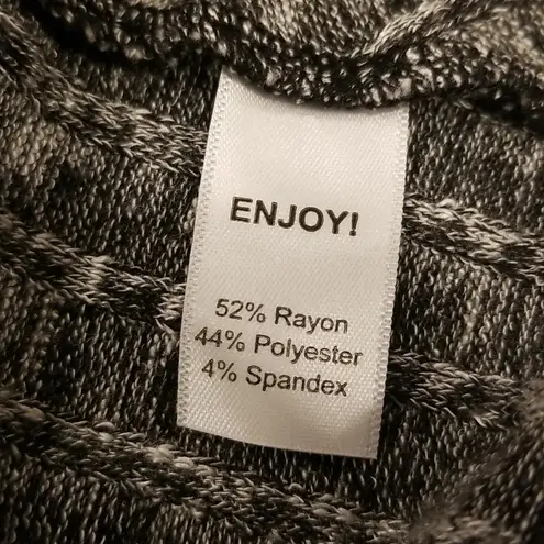 Michael Stars 💕💕 Ribbed Long Sleeve Surplice Bodysuit ~ Dark Gray Small S NWOT