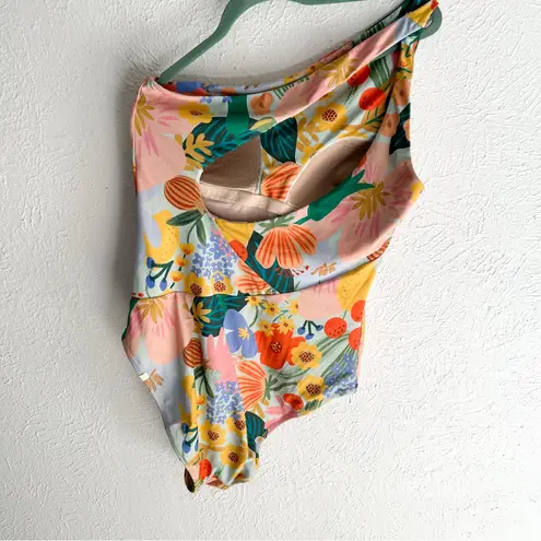 Summersalt Rifle Paper Co. x The Seamless Sidestroke Sicily Floral Sz 14