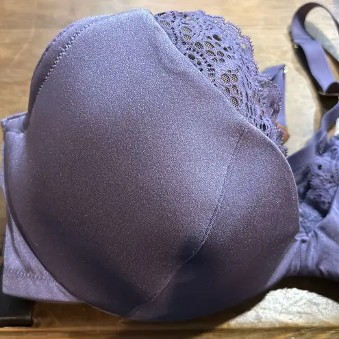 Lane Bryant Layered Lightly Lined French Balconette Bra Purple Size 42DD