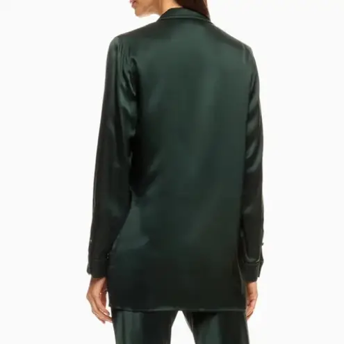 Silk Laundry Relaxed blazer Size Medium Green