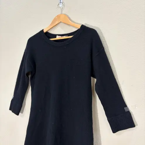 WYTHE NY Black Cashmere Long Sleeve Sweater Dress Sz S Soft Casual Grunge Whimsy
