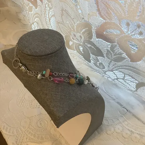 Royce Vintage Pendant Handmade Multi Color Choker