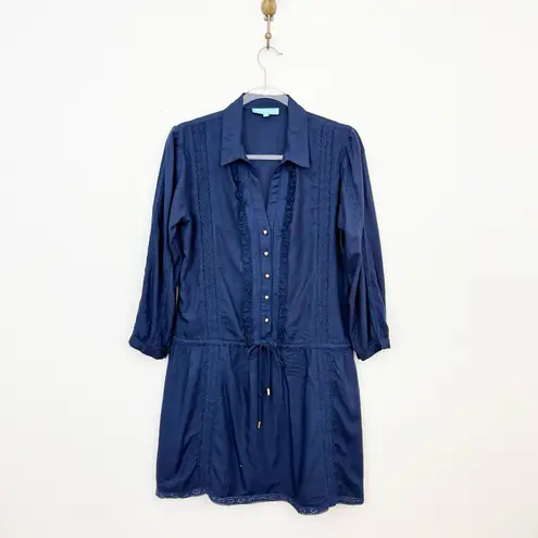 Melissa Odabash Scarlett Collared Button