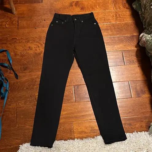 Paris Blues  Straight Leg Black Denim Jeans size 5