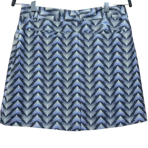Slazenger Golf Skort lcy Purple Skirt Chevron Print 5 Pocket Skort Size 2