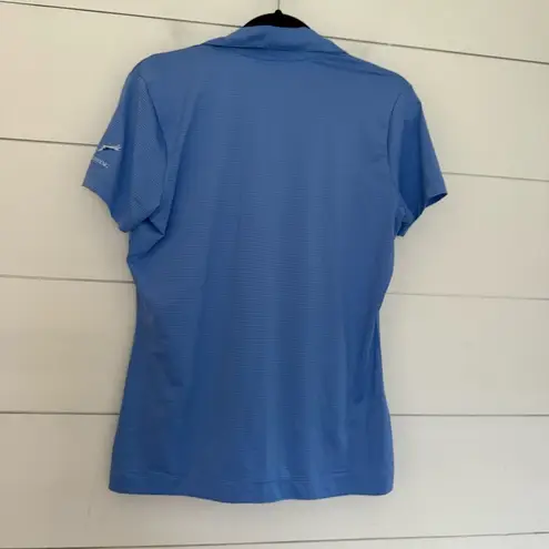 Nike  Golf Women’s Small Hawk Landing Striped Polo Sporty Tennis Athletic