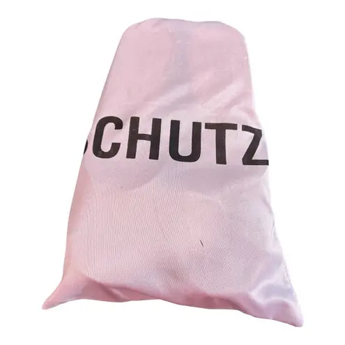 Schutz Size 10.5 Women's Dalle Vinyl Cutout Platform Wedge Sandals Cork NEW