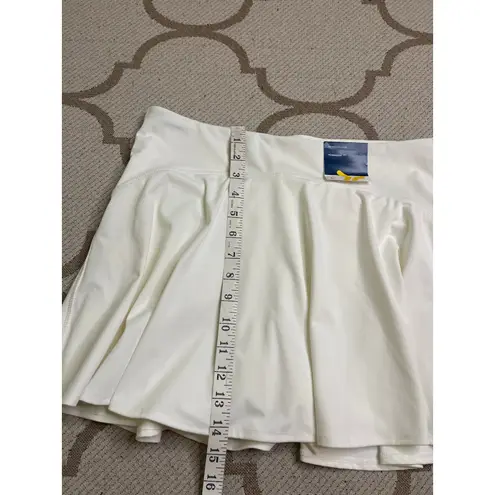 Old Navy  power-soft flouncy skort magnolia white, NWT, size large - Image 8