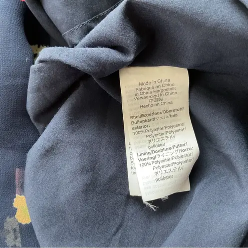 Madewell  Ruffle Strap Wrap‎ Confetti Floral Midi Dress Size 6