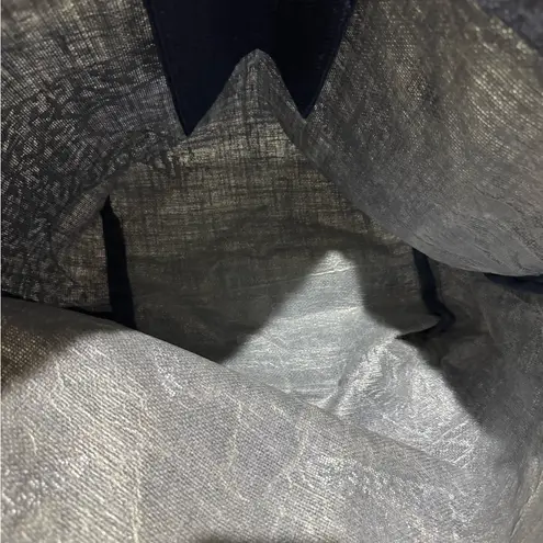 Navy Jute Starfish Beach Tote Bag Rope Handles Coastal Summer Travel Blue