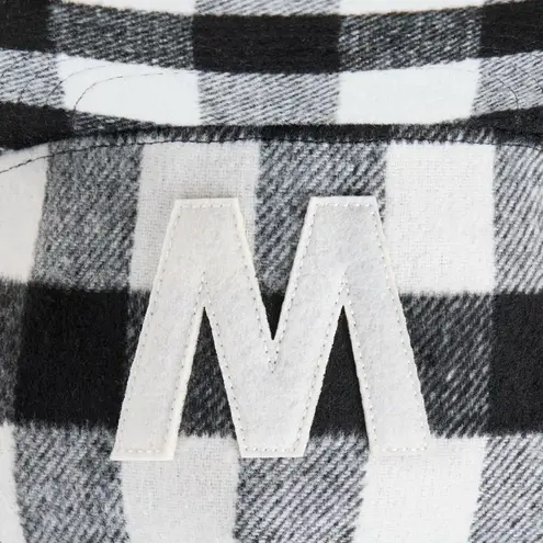 Woolrich Adult nwt Buffalo Check Flat Brim Hat - x Target Black/White