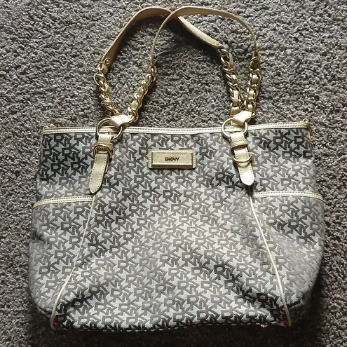 DKNY large monogram 2 way purse - Image 2