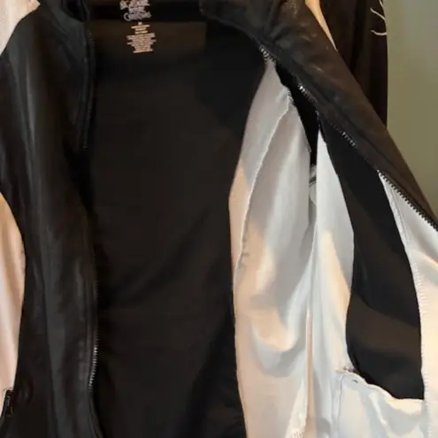 Disney Tim Burton's Zip Long Sleeve M Nightmare Goth Halloween Colorblock Street White Size M